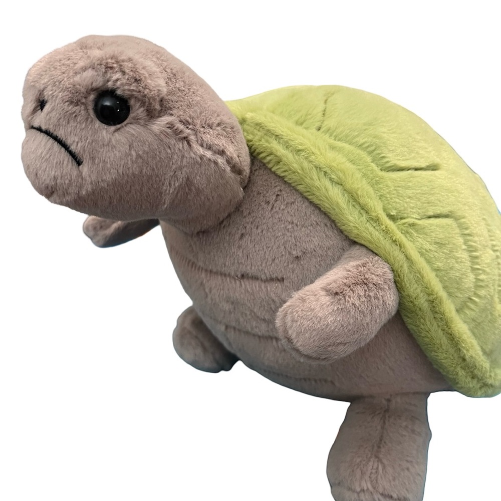 Jellycat Tan and Green Stuffed Turtle